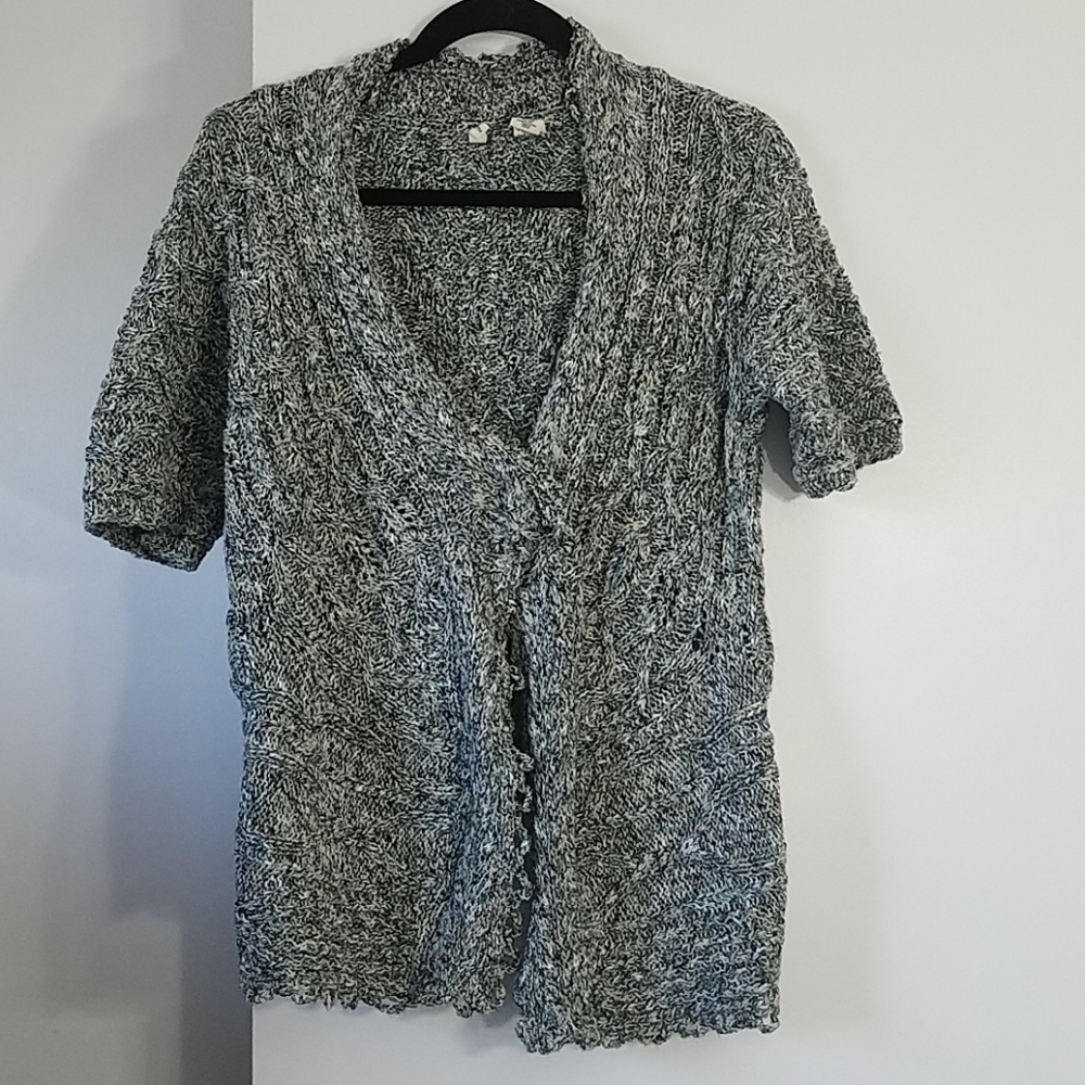 Anthropologie Moth Multi Color Crochet Sweater
